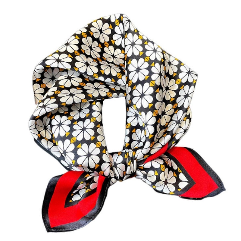 Mulberry Silk Scarf Spring and Summer Thin Small Scarf Silk Crepe Satin Silk Small Square Scarf Women’s Fashion Printed Square Scarf | Fruugo SG