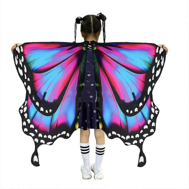 Christmas Girls Cloak Soft Shawl Kids Dress Birthday Party Butterfly Wing Wrap Princess Costume Carnival Halloween Cape  5 | Fruugo SG