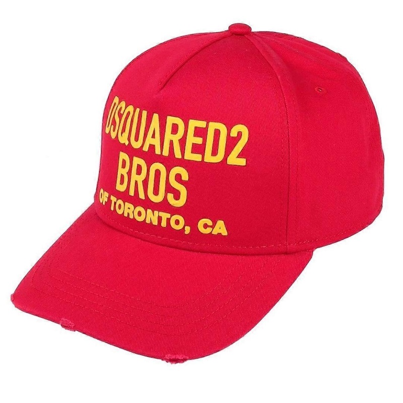 Dsquared2 Bros Of Toronto Baseball Cap Red Hat | Fruugo SG