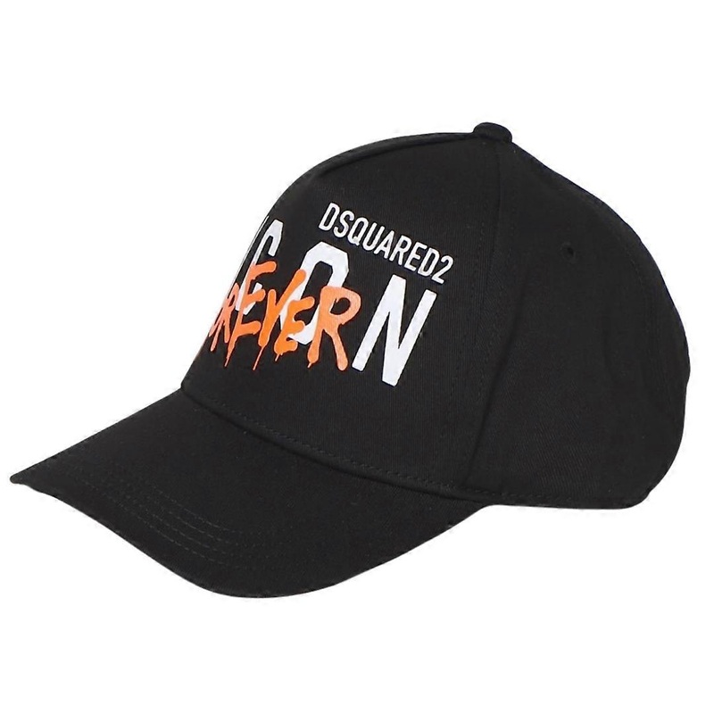 Dsquared2 Icon Forever Logo Black Cap | Fruugo SG