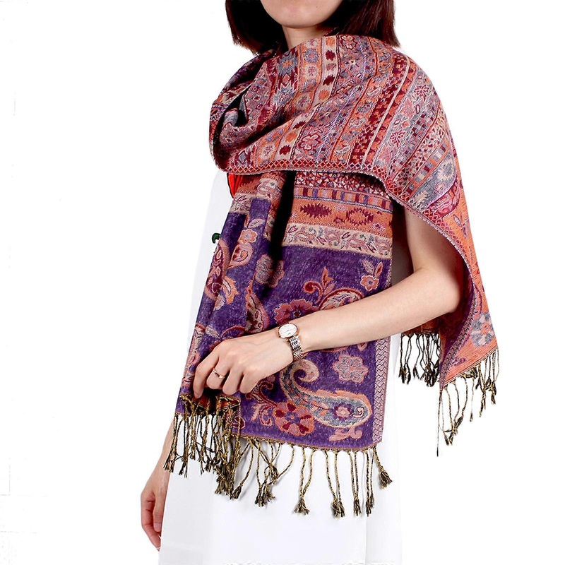 Floral Scarf Shawl, Suitable for Various Outdoor Activity and Daily Wear for Casual and Sports Activity  Purple | Fruugo SG