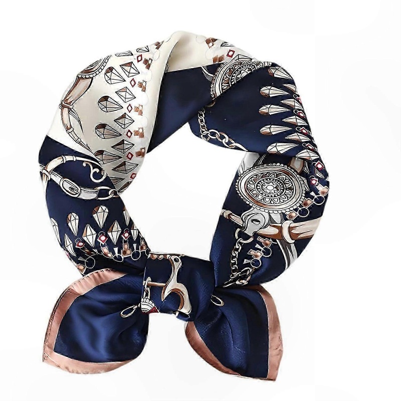 Luxurious Silk Scarf Soft Elegant Fashion Stylish Versatile Decoration Square Lightweight | Fruugo SG