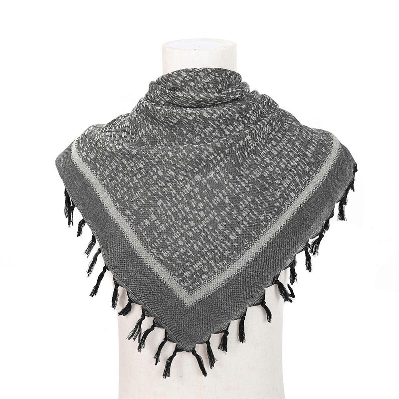 Breathable Arab Scarf Outdoor Enthusiasts Kerchief Multi Purpose Square Turban for Male Tactically Dustproof Props  Sand color | Fruugo SG