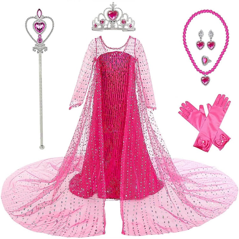 E119-10 Years Girls Birthday Party  Costume Cosplay Dress up for Little Girls 3-10 Years | Fruugo SG