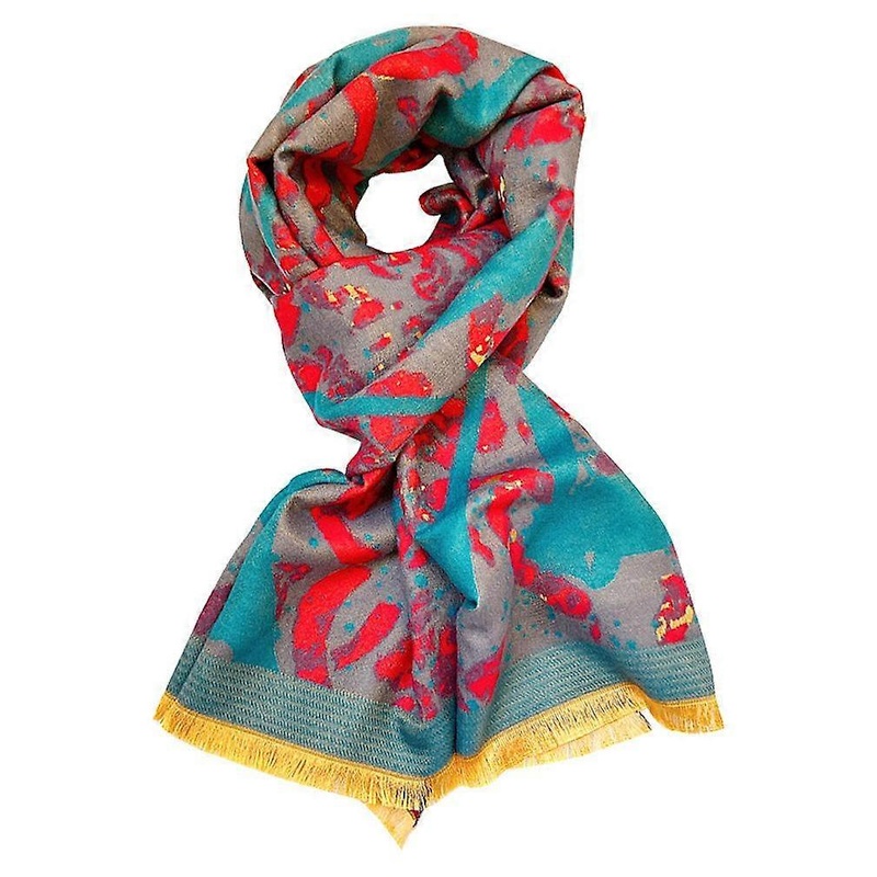 Elegant Warm Scarf Thicken Shawl Wrap Cashmere Feel Blanket Poncho for Lady | Fruugo SG