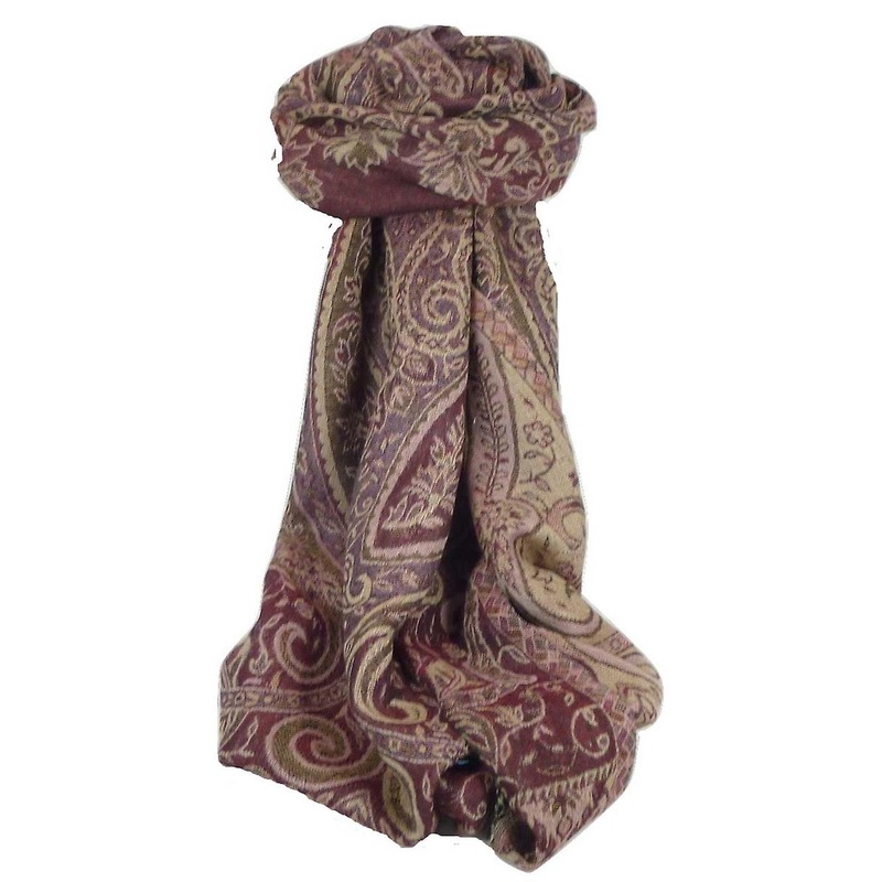 Muffler Scarf 4683 in Fine Pashmina Wool Heritage Range by Pashmina & Silk | Fruugo SG