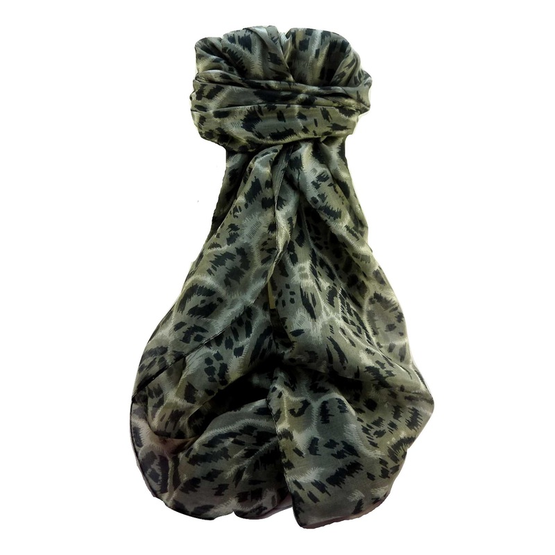 Mulberry Silk Contemporary Long Scarf Abstract A327 by Pashmina & Silk | Fruugo SG