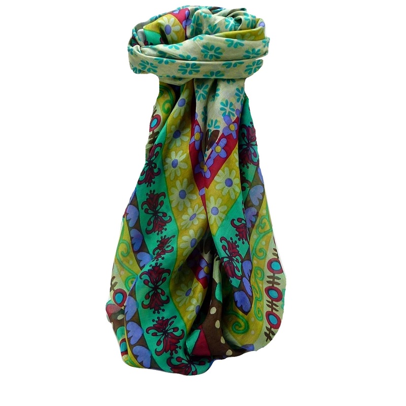 Mulberry Silk Contemporary Square Scarf Geometric G114 by Pashmina & Silk | Fruugo SG