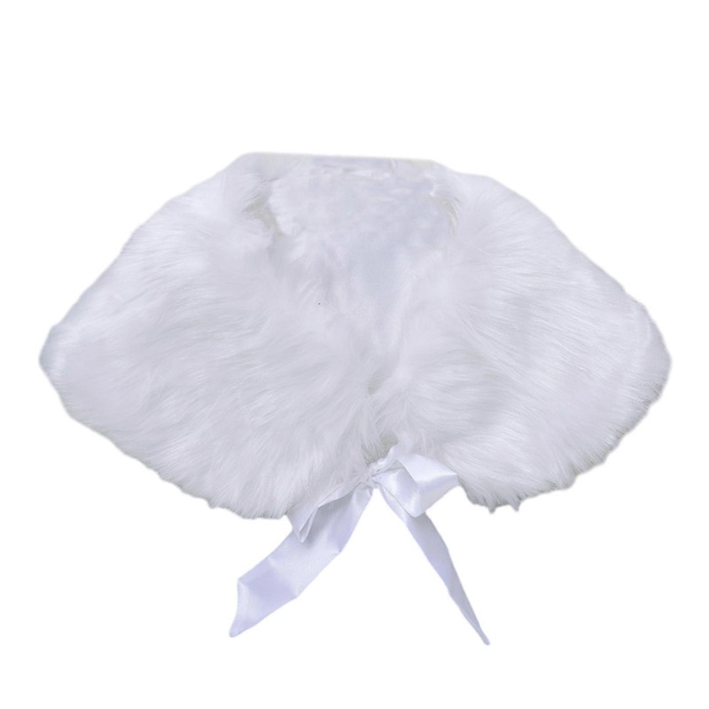 Colorful Plush Shoulder Wrap for 3-10 Girls Versatile Long Furs Shrug for Girls Halloween Cosplay Carnival Celebrations  White | Fruugo SG