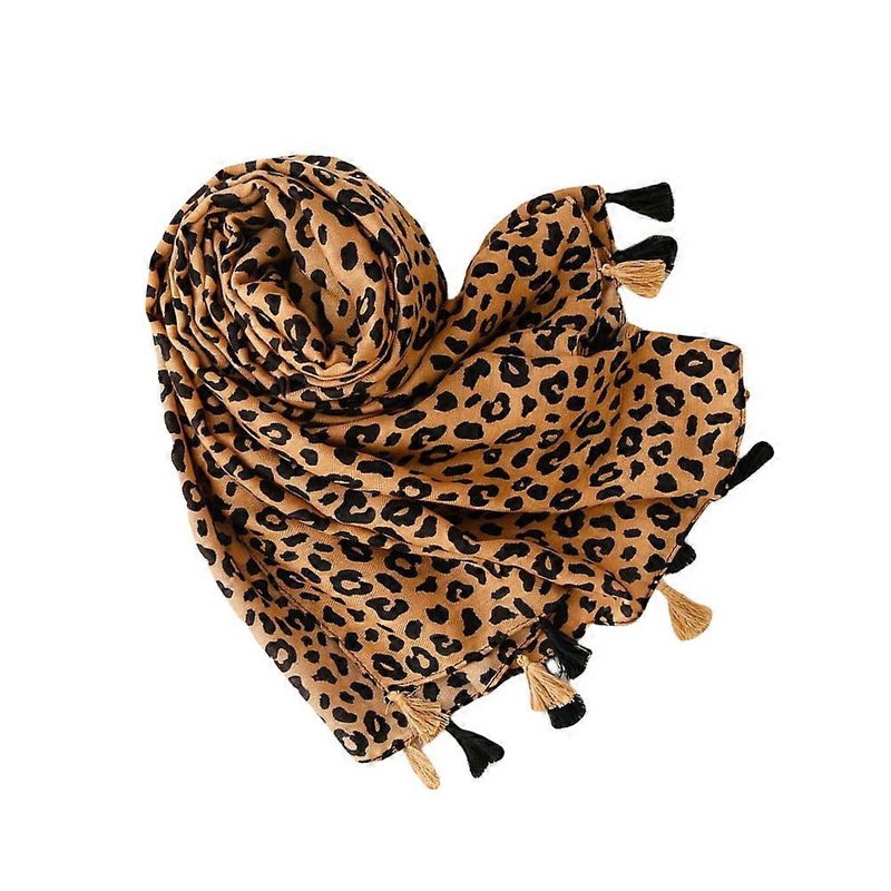 Fashion Scarf For Women Leopard Print Soft Lightweight Decorative Rectangular 70.9X35.4X0.1in 1Pack | Fruugo SG