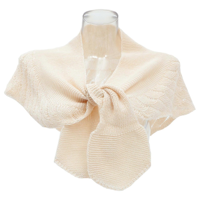 Knitted Scarf For Women Shawl Warmth Dual-use as Scarf and Shawl Beige 160x35x1 Cm 1Pcs | Fruugo SG