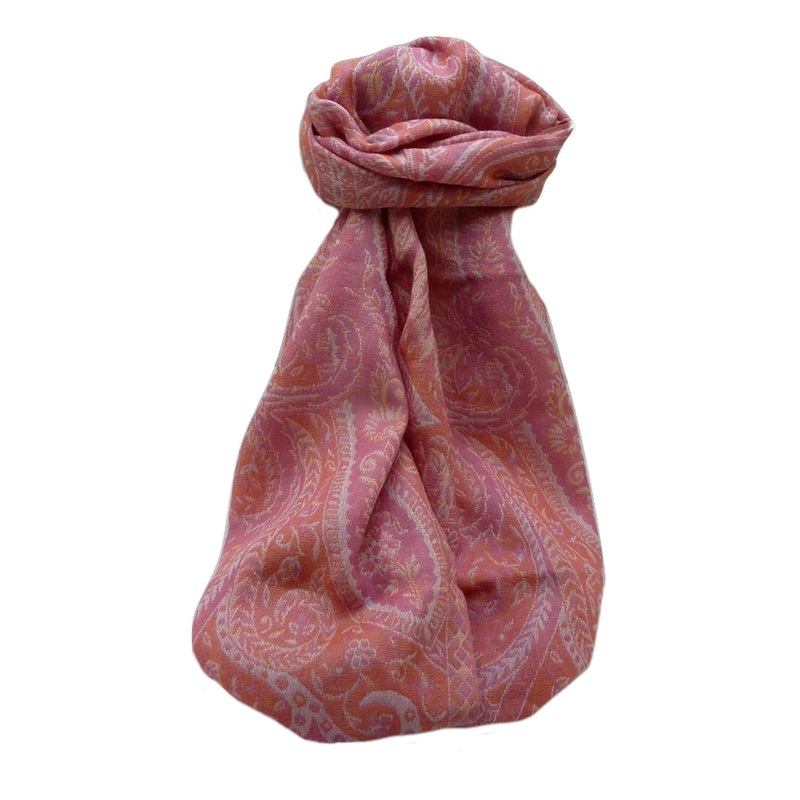 Muffler Scarf 9839 in Fine Pashmina Wool Heritage Range by Pashmina & Silk | Fruugo SG