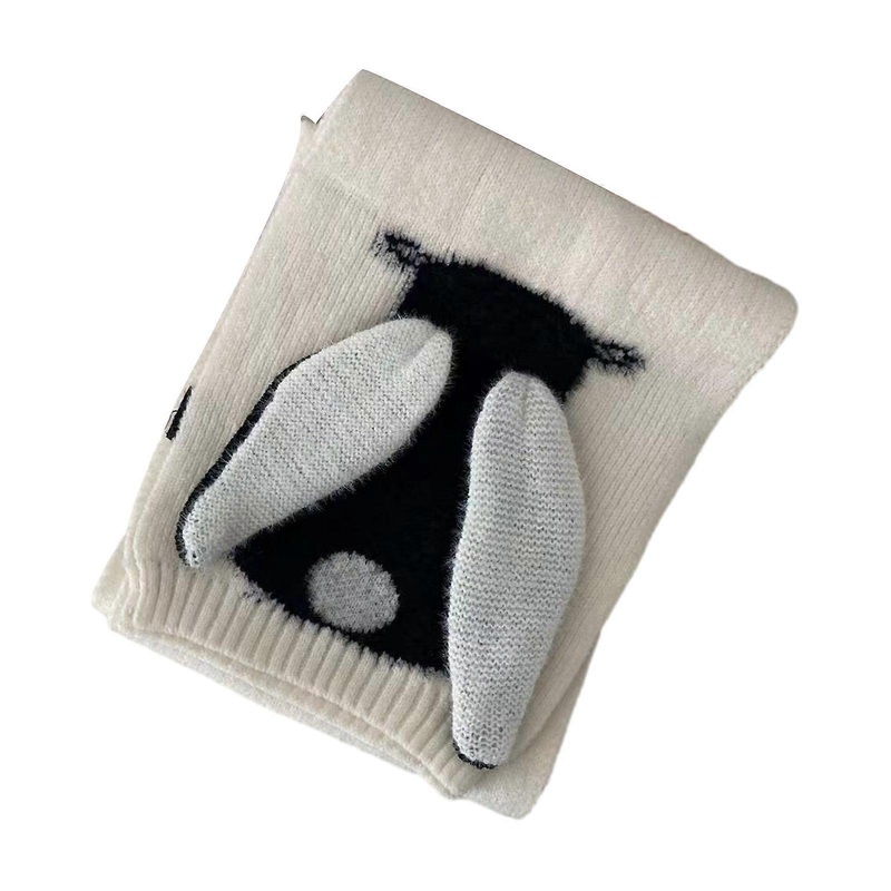 Women Harajuku Scarf Winter Thick Scarf Lady Maillard Styling Scarf Casual Travel Shopping Taking Photo Scarf for Teens  White | Fruugo SG