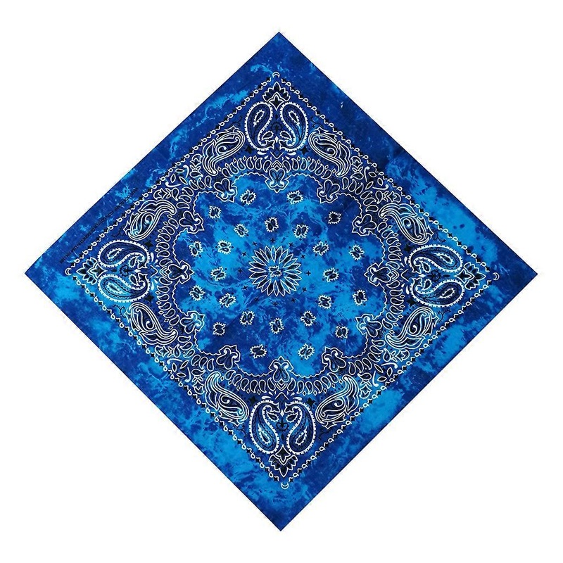 Bandana Kerchief Unisex Hip Hop Gradient Paisley Hair Band Neck Scarf Sports Wrist Wraps for Head Square Scarve Handkerc  blue | Fruugo SG