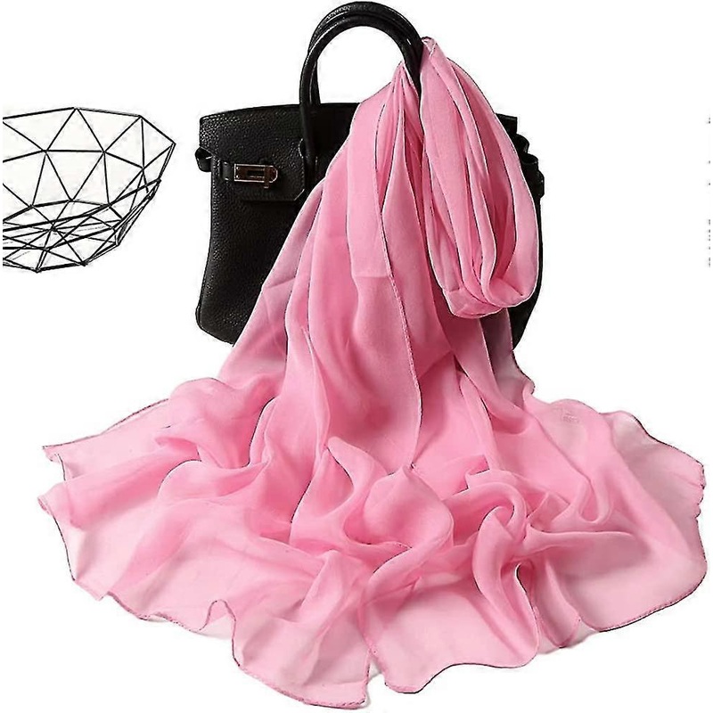 Chiffon Olaof Scarf Sheer Wrap For Women, Plain Chiffon Neck Scarf For Lady Light Weight | Fruugo SG