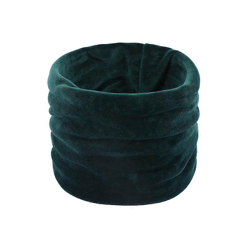 Chunky Windproof Neck Warmer Scarf For Men Women Perfect For Fall And Winter Dark Green 1Pcs | Fruugo SG