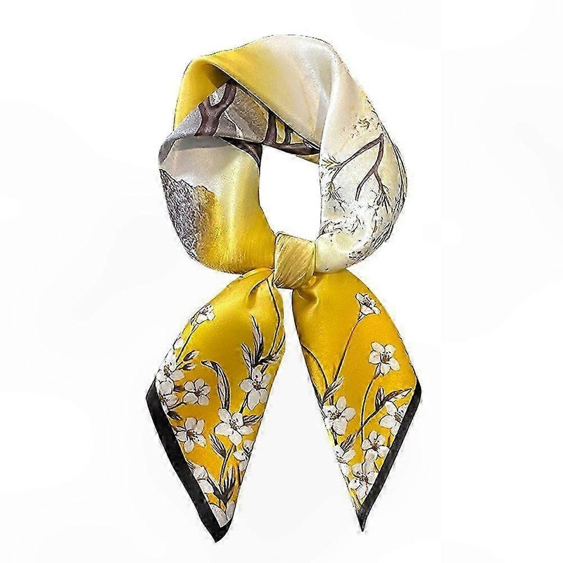 Floral Silk Scarf for Women, Stylish Shawl Wrap, Elegant Fashion Accessory | Fruugo SG