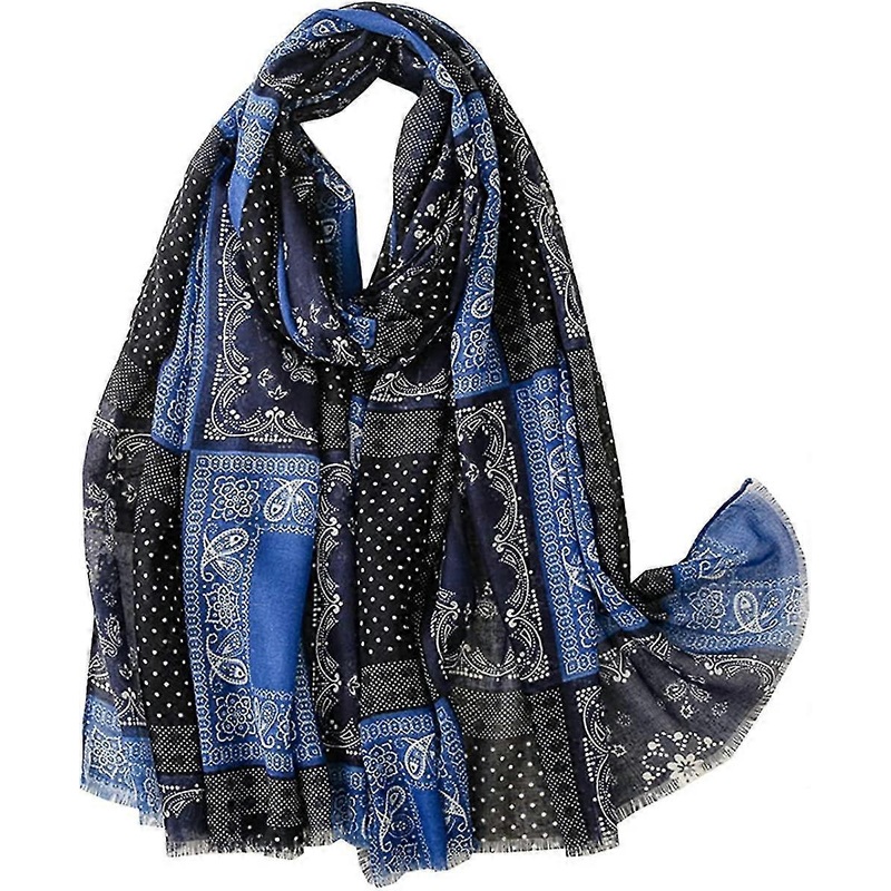 Women’s Olaof Scarf Long Soft Floral Print Lightweight Neck Scarves Shawl Wrap Ladies Clothing Accessory | Fruugo SG