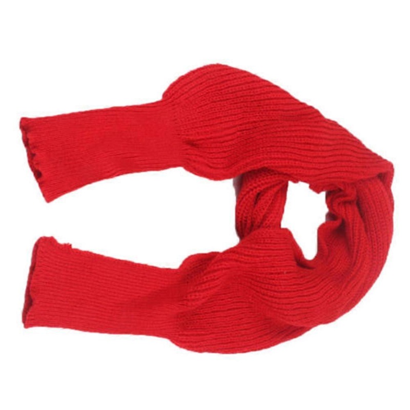 Women Scarf Shawl With Sleeve Warm Knitting Fashion Style Autumn Outing 220*40*2cm Red 1Set | Fruugo SG