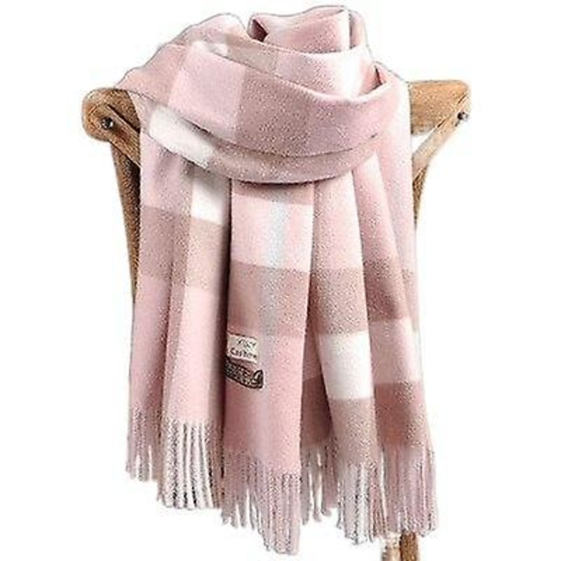 Autumn And Winter  Scarf Female British Bagh Bristled Cashmere Scarf Shawl Dual-use Thick Couple Scarf | Fruugo SG