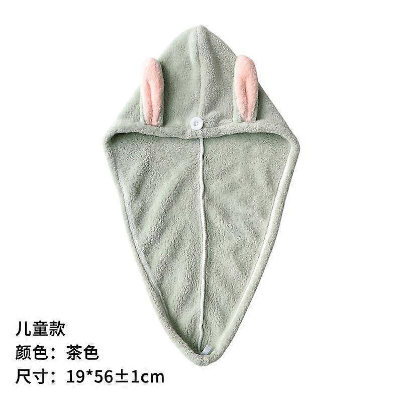 Cartoon Rabbit Hair Drying Hat Microfiber Bath Towel Lady Kid Dry Hair Cap Quick Drying Shower Cap Super Absorption Hair Dry Cap | Fruugo SG