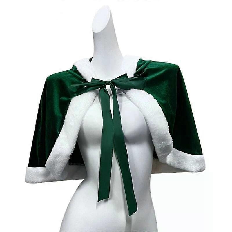 Christmas Capes Shawl, with Rabbit Ears, Festive Party Wear for Women Teens | Fruugo SG