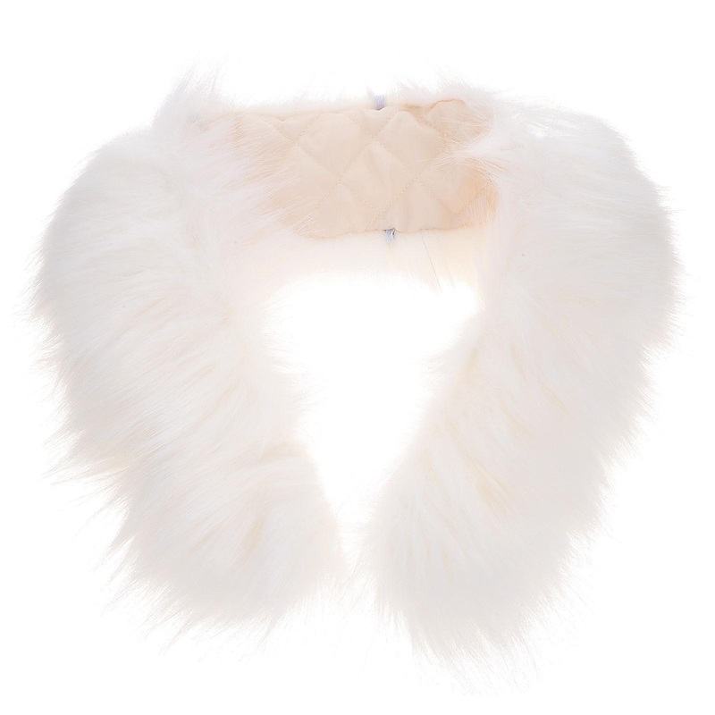 Fancy Scarf For Women Faux Collar Shawl Winter Warm Protection Rectangular Shape 1Set | Fruugo SG