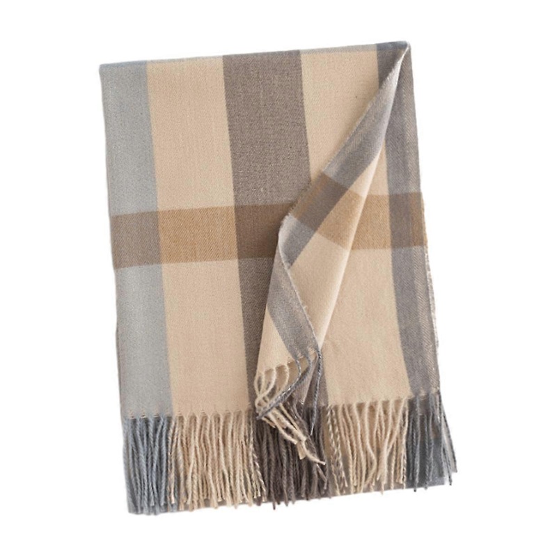 Fashion Women Scarves Long Shawl Winter Thick Warm Knitted Large Plaid Scarf | Fruugo SG