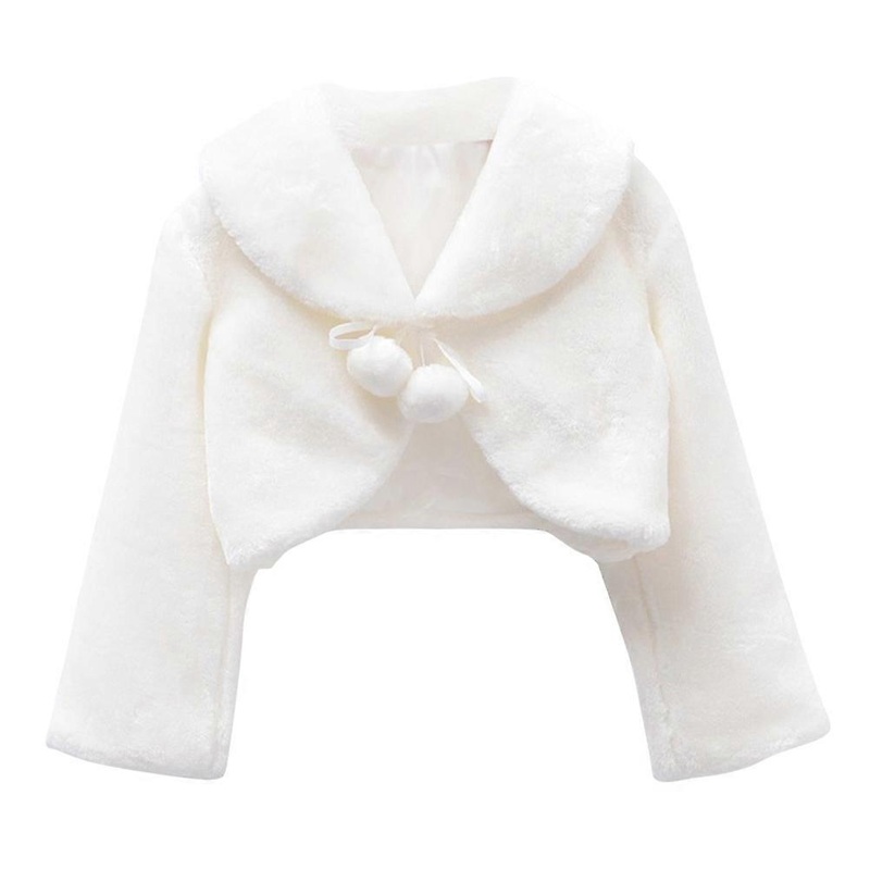 Flower Children Tippet Warm Performance Costume Girls Shawl White M Size 1Pc | Fruugo SG