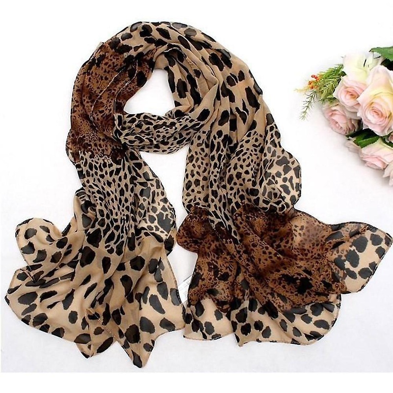 Leopard Scarf Women Multicolor Fashion Classical Printing Long Soft  Shawl Scarves Quality Long Chiffon Femme Wrap Scarf Ladies | Fruugo SG