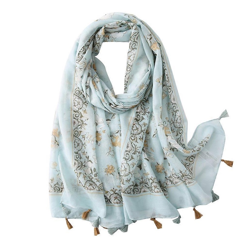 Scarf For Women Fashion Assorted Color 180x90cm Voile Sun Block Family Travel 1Set | Fruugo SG