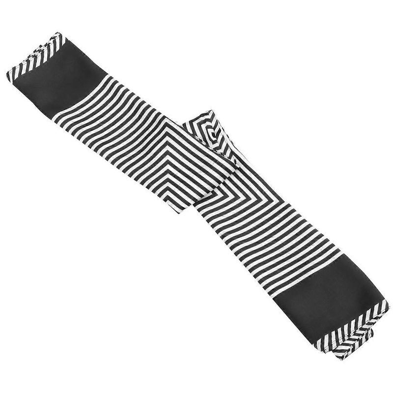 Collar Scarf For Women Trendy Office Wear Silk Feeling 70x70cm Square Black 1Set | Fruugo SG