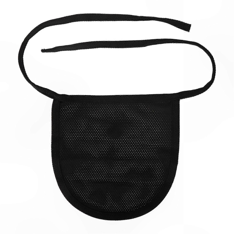 Cotton Tracheostomy Stoma Guard – Neck Cover for Throat Protection, Single Layer, Black | Fruugo SG