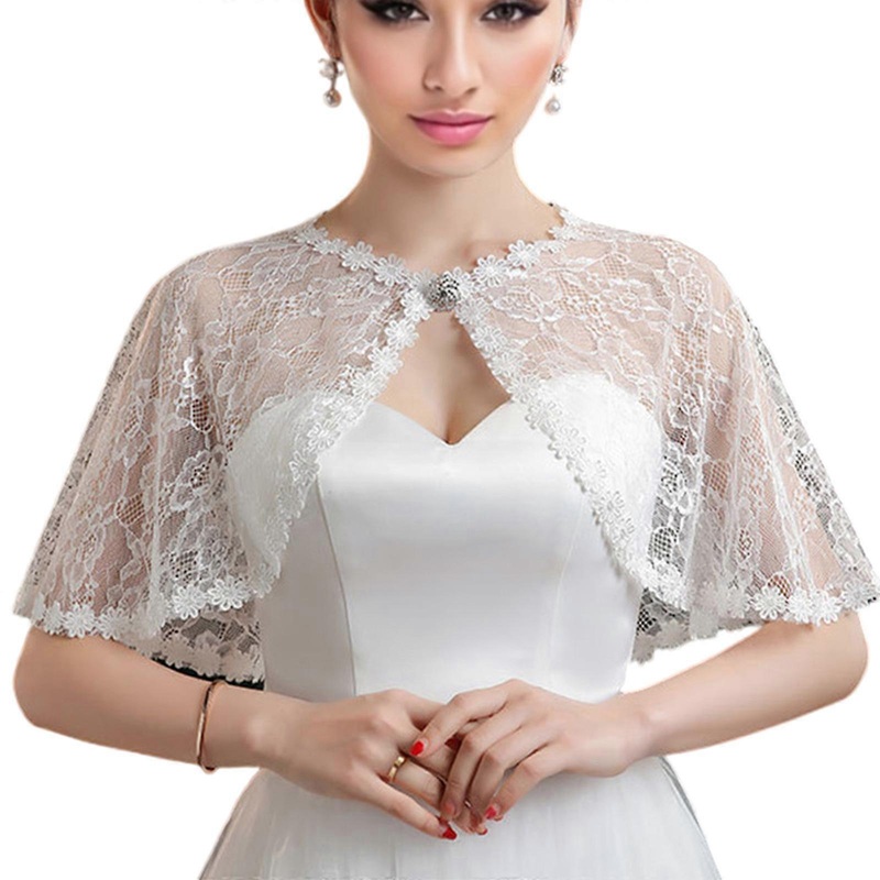 Delicate Lace Shawl Light weight Bridal Wrap Trendy Ladies Sophisticated Shawl for Weddings and Event  White | Fruugo SG
