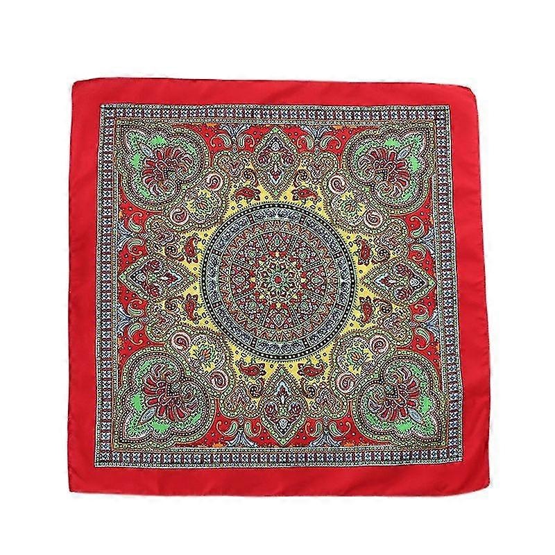 Ethnic Style Women Men Punk Hip Hop Bandana Bright Colorful Paisley Floral Print Square Scarf Cycling Dancing Headwrap Steetwear | Fruugo SG