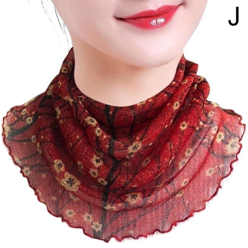 Fashion Women Scarves Gift Breathable Mesh Scarf Print Satin Silk Scarf Female Bandana Head Bib Scarfs For Ladies Neck Collar | Fruugo SG