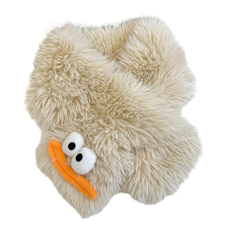 Girls Boys Warm Plush Scarf Neckwarmer Winter Cute Cartoon Thick Soft Shawl Wrap Scarves Warm Neck Cover  khaki | Fruugo SG