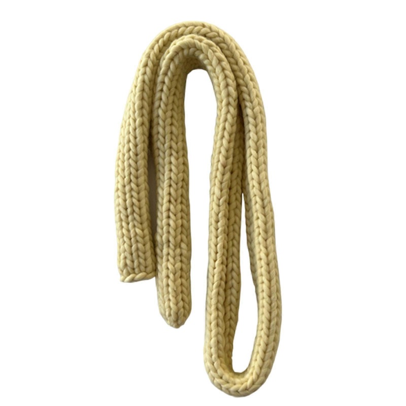 Long Scarf for Women Girl All Matching Solid Color Scarf Outdoor Neck Shawl Narrow Scarf Thick Knitted Neckwear Scarf  Goose yellow | Fruugo SG