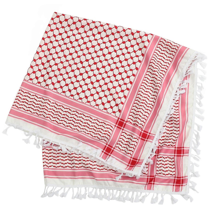 Middle Eastern Scarf For Men Hijab Scarf Traveling Head Wrap Scarves Polyester 1Set | Fruugo SG