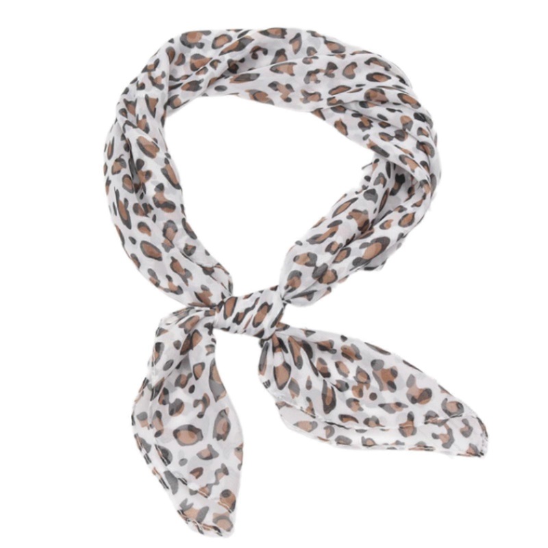 Women’s Neck Scarf Trendy Leopard Designing Thin Scarf Soft and Comfortable Bag Decorative Strap Unique Pattern  Kabai | Fruugo SG