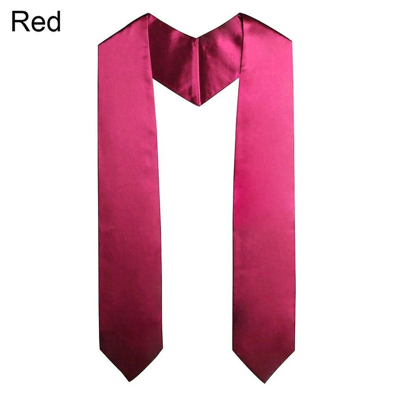 60” Long Graduation Decoration Accessories Unisex Adult Plain Graduation Stole For Academic Commencements Celebration Uniform | Fruugo SG