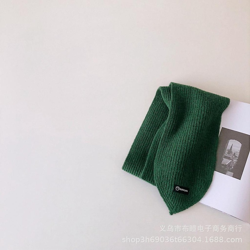 Children’s Knitted Winter Candy Color Letter Label Warm Soft Wool Necklaces For Boys And Girls Babies | Fruugo SG