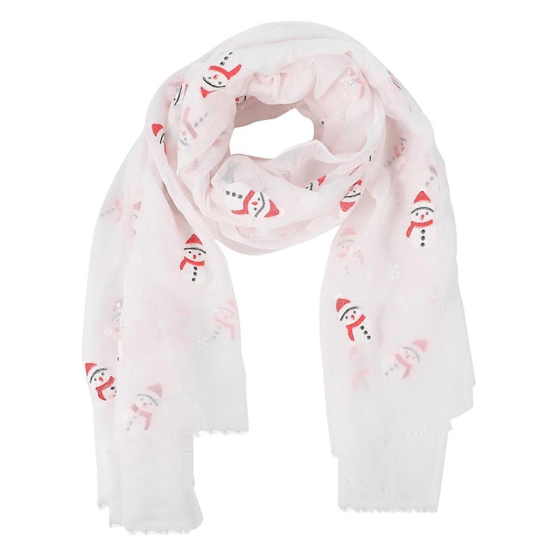 Fresh Style Holiday Shawl For Women Snowflake Pattern Christmas 180x70CM Stylish Design 1Pack | Fruugo SG