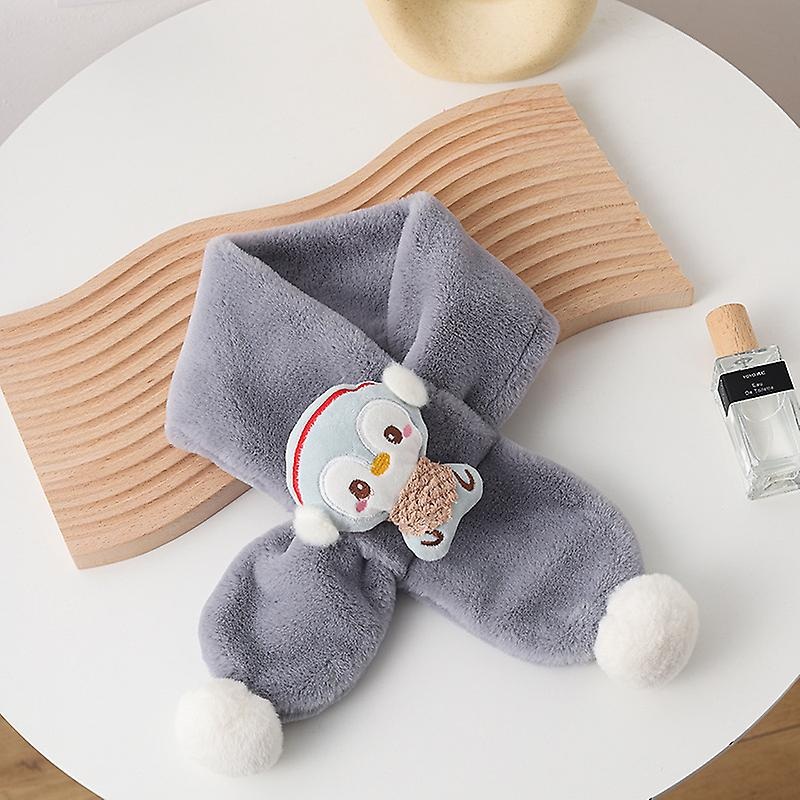 Imitation Rabbit Hair Children Autumn And Winter Neck Set Cartoon Plush Korean Edition Scarf | Fruugo SG