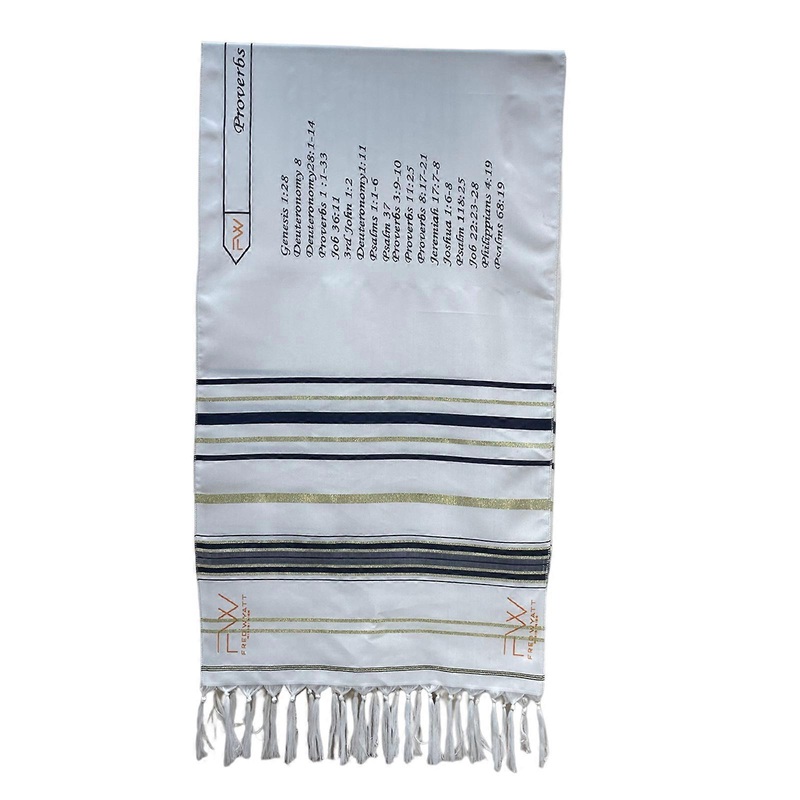 Large Tallit Prayer Shawl with English Words Soft Tallit Prayer Shawl 71×20 Inch Spiritual Gift for Men & Women | Fruugo SG