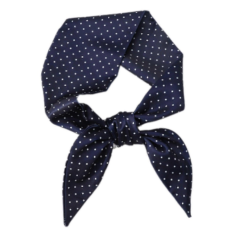 Women Imitation Silk Simple Scarf Versatiles Softable Scarves Breathable Scarf For Everyday Outfits Navy Blue | Fruugo SG