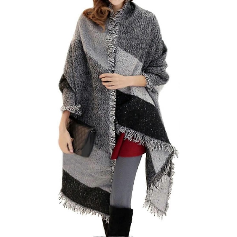 ZK-Large Tartan Scarf Shawl Women’s Fashion Steal Plaid Scarf | Fruugo SG