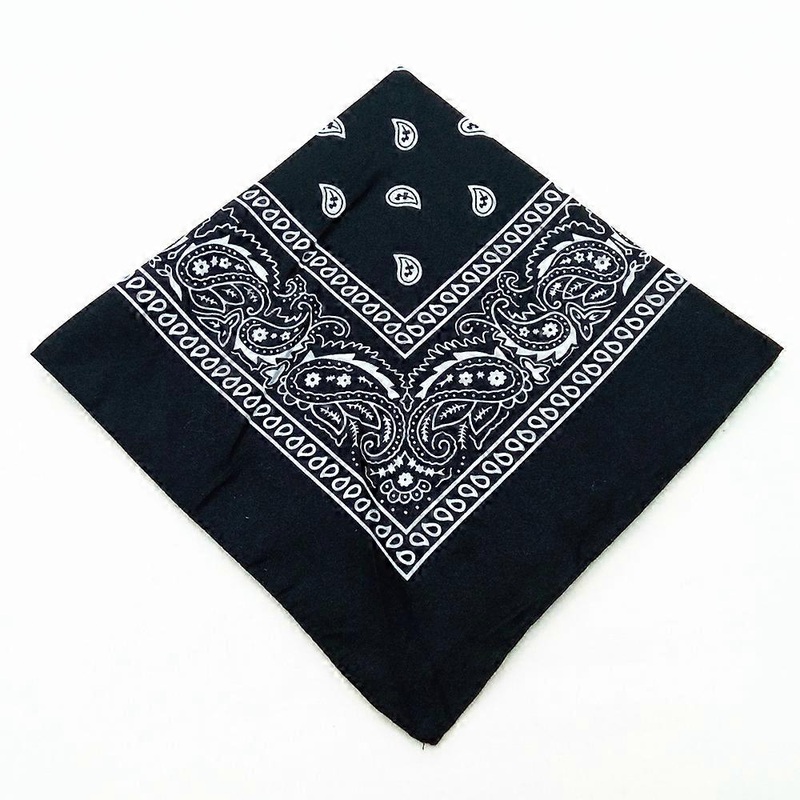 ZK- Men Women Fashion Outdoor Headband Headband Wrist Wrap Hair Scarf High Quality Hair Accessories 1pc(Black) | Fruugo SG
