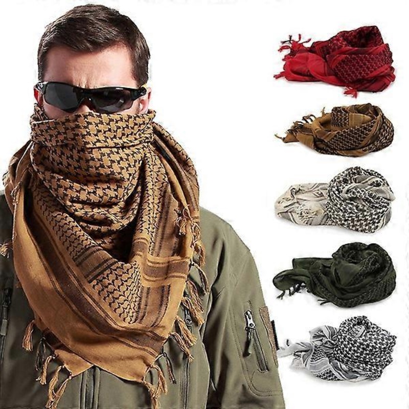 ZK-Winter Warm Unisex Fashion Lightweight Military Scarf Arab Tactical Desert Army Kefir Scarf | Fruugo SG