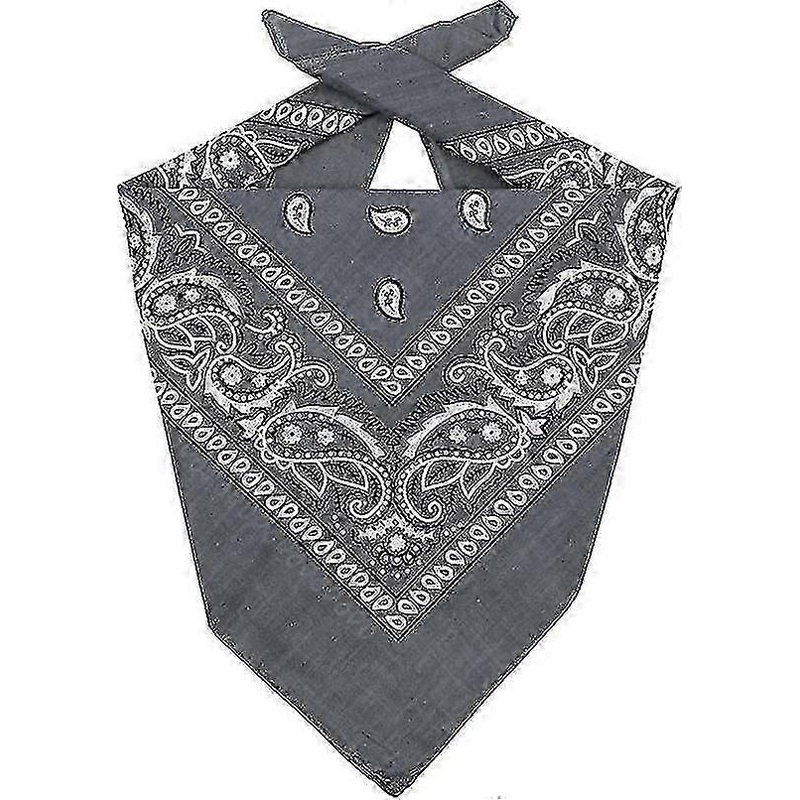Cotton Bandana Multifunction Paisley Headbands Cowboy Bandana Handkerchiefs,55 By 55 Cm | Fruugo SG